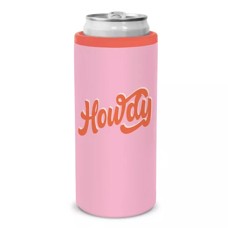 Howdy Slim Koozie