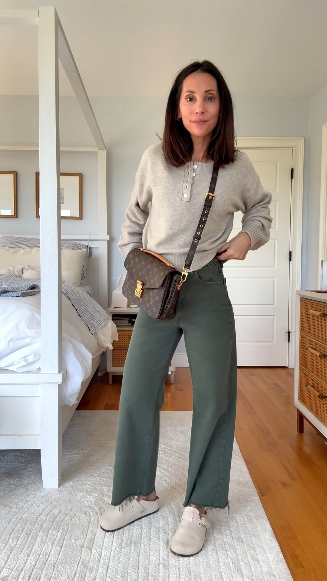 Sizing info- wearing my regular size in jeans and sweater (25 and Xs)

#LTKdayinmylife #LTKgrwm #LTKootd