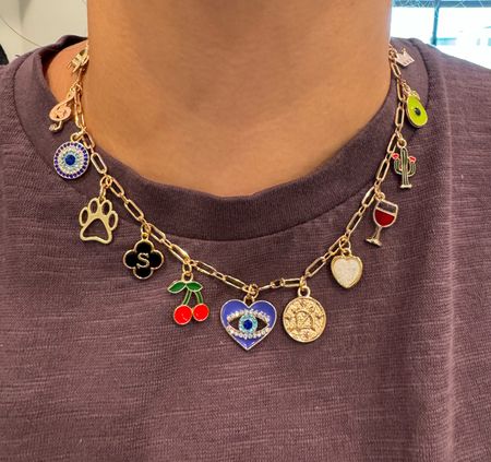 Items needed to make your own charm necklace

#LTKstyletip #LTKfindsunder50 #LTKfindsunder100