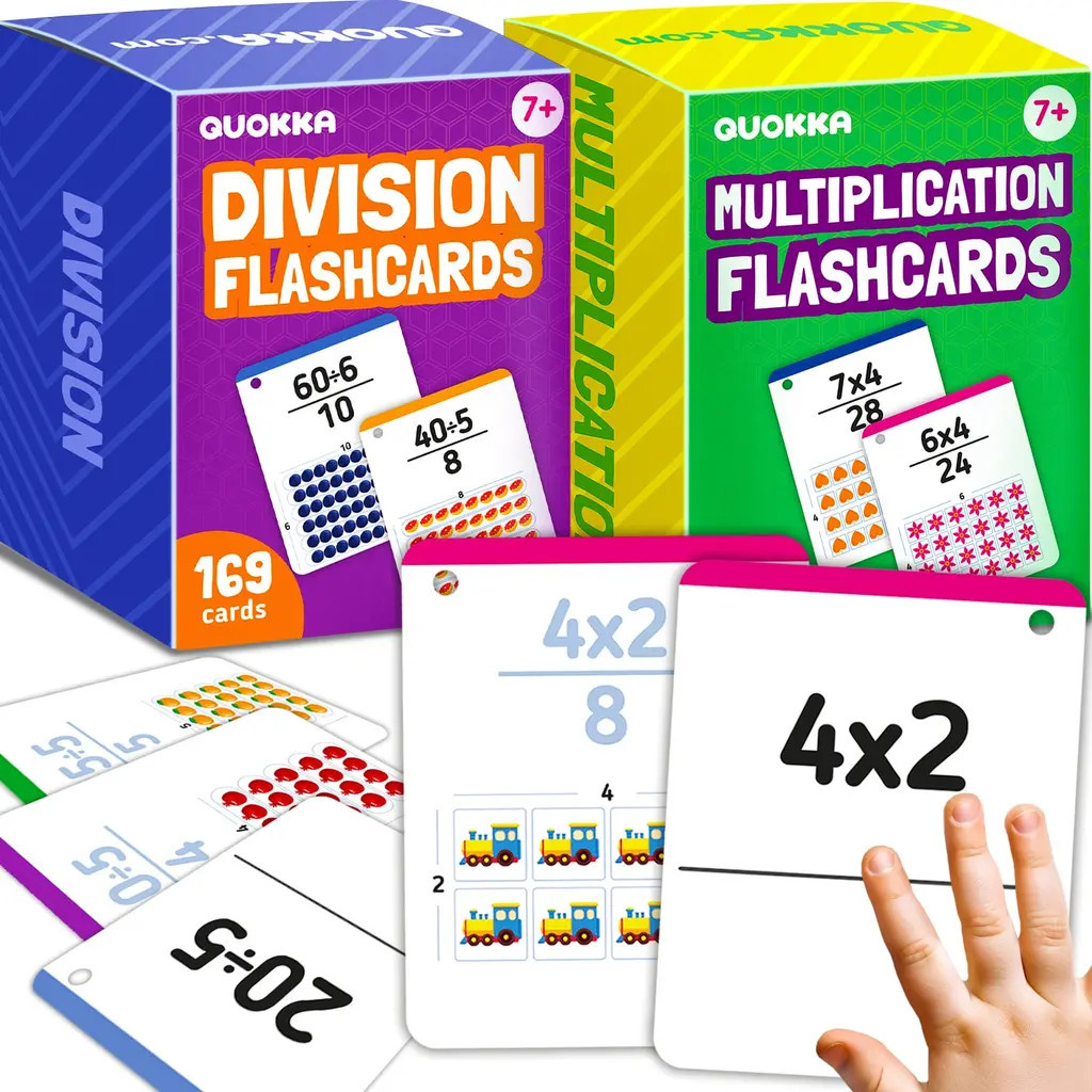 Quokka Kids Math Flash Cards Set in 338 Multiplication at Nordstrom | Nordstrom