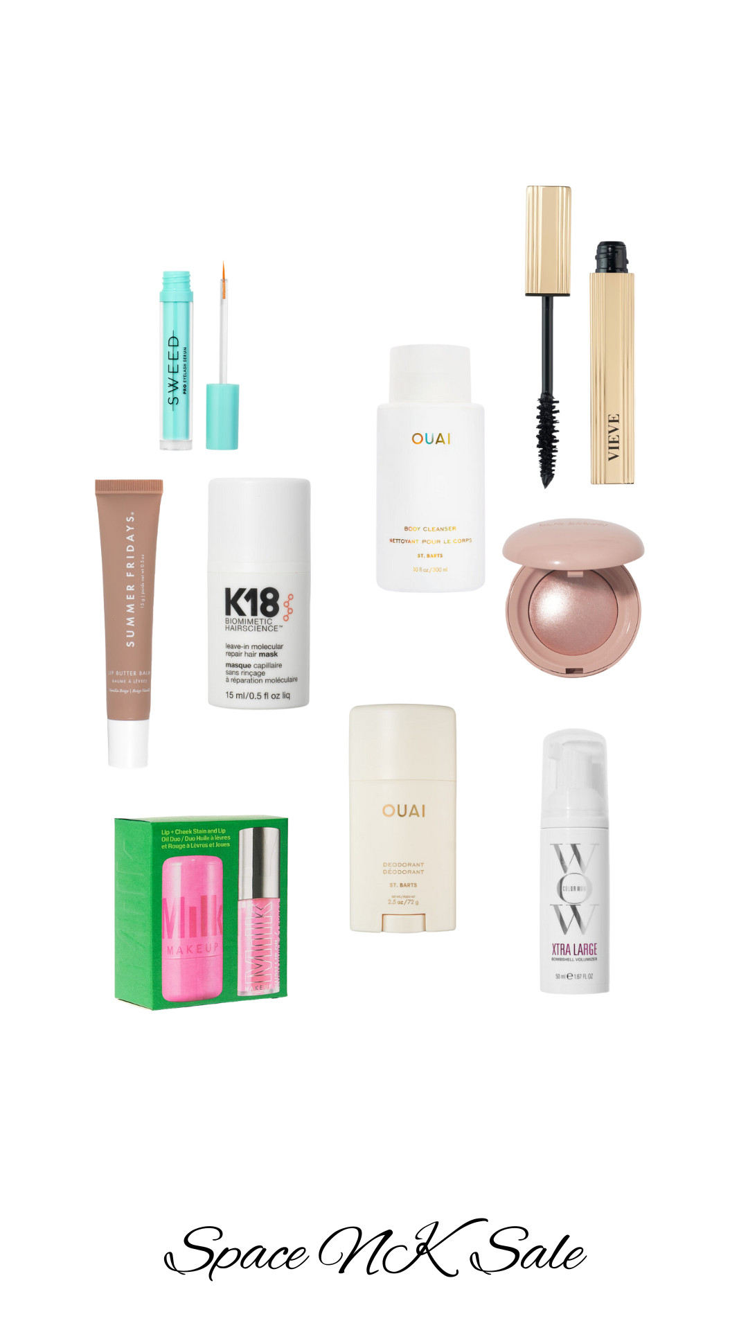 ✨ Space NK is offering 20% off selected brands until Friday. ✨


Discover this season’s most coveted essentials, including the VIEVE Icon Mascara, Summer Fridays Lip Butter Balm, Rare Beauty Silky Touch Highlighter, K18 Leave-In Molecular Repair Hair Mask, Sweed Eyelash Growth Serum, Sweed Lash Lift Mascara, Ouai Body Cleanser, Ouai Deodorant, Color Wow Xtra Large Bombshell Volumizer, and the Milk Makeup Jelly Lip Kit. 

 #LTKuk #LTKbeauty #LTKsale