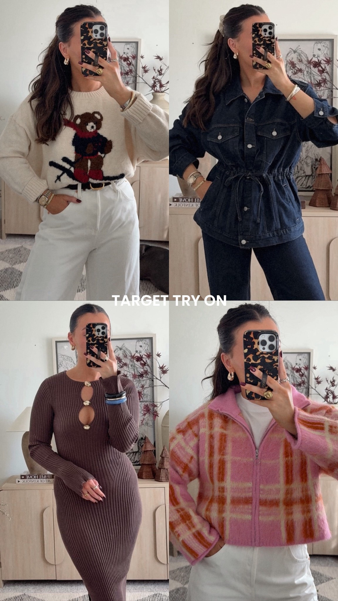 TARGET TRY ON HAUL 🤎✨ obsessed with the winter new arrivals at target and the cutest on trend fashion finds!

#LTKSeasonal #LTKFindsUnder50 #LTKHoliday