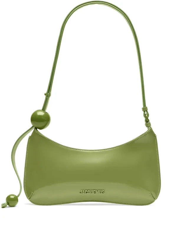 Jacquemus Le Bisou Perle Shoulder Bag | Green | FARFETCH | Farfetch Global