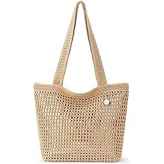 The Sak Casual Classics Tote Bag - Hand Crochet Woman's Purse For Everyday, Travel, Beach Bag - H... | Amazon (US)