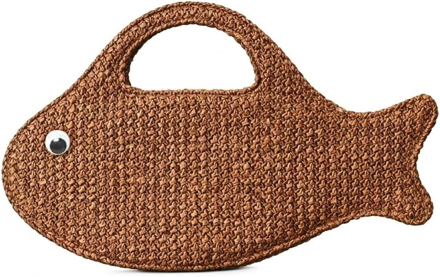 Straw Fish Purse for Women, 2026 Summer Fashion Woven Clutch, Natural Boho Aesthetic Handbag for ... | Amazon (US)