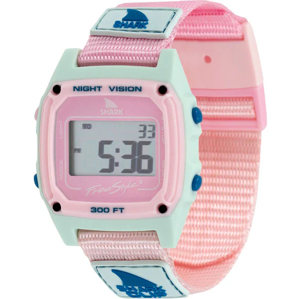 Freestyle Watch Shark Clip Sage Erickson Signature Blue Sage Pink | Hansen Surfboards