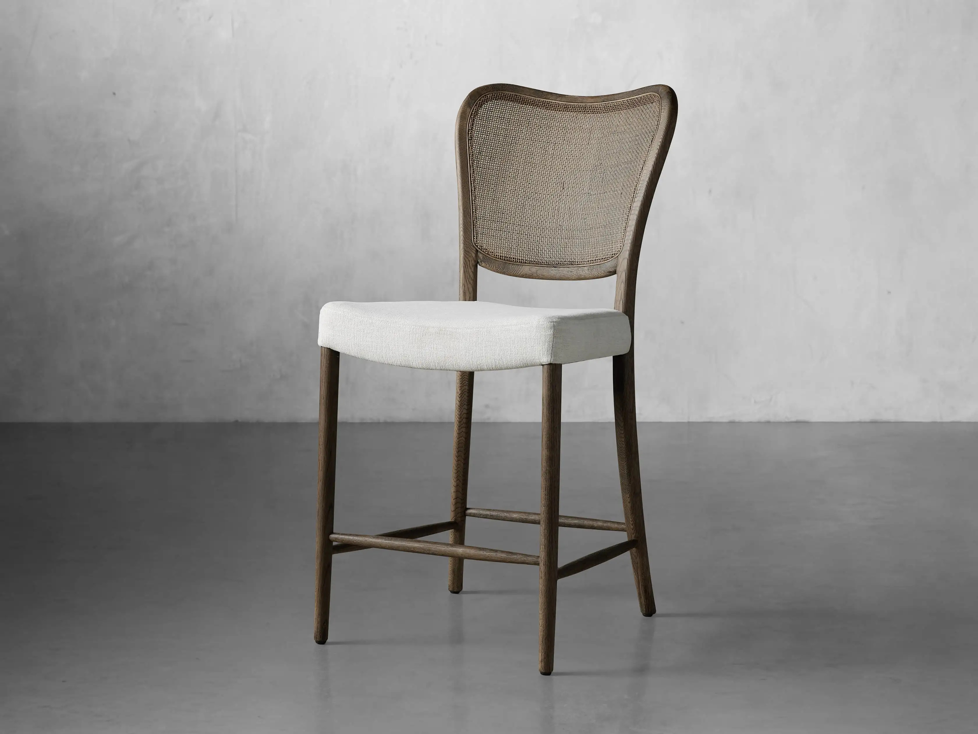 Noa Stool in Cinder | Arhaus