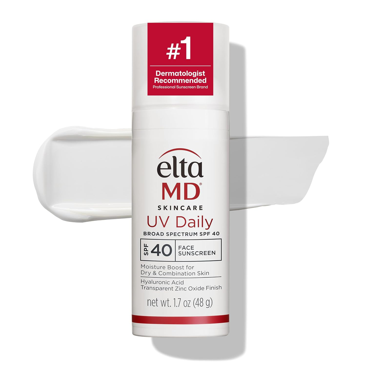 EltaMD UV Daily Face Sunscreen Moisturizer, Zinc Oxide, SPF 40 and SPF 50 | Amazon (US)