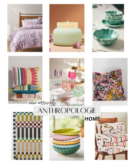 Anthropologie Home: New Arrivals


bedding, home decor, breakfast bowls, throw pillows, wine glasses, living room rug, bathroom towels, kitchen, dining room, apartment home decor 

#LTKParties #LTKGiftGuide #LTKHome