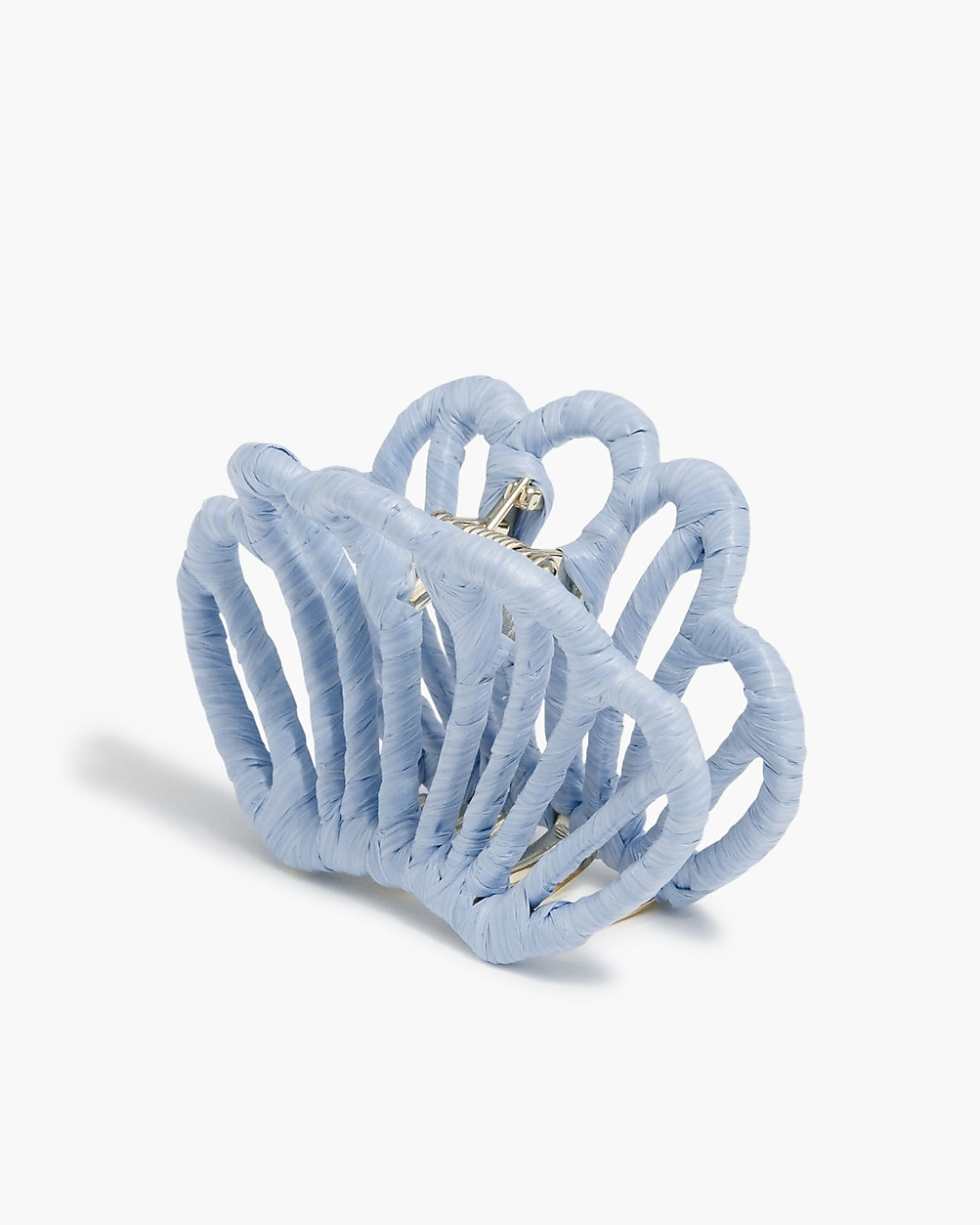 Wrapped straw claw hair clip | J.Crew Factory
