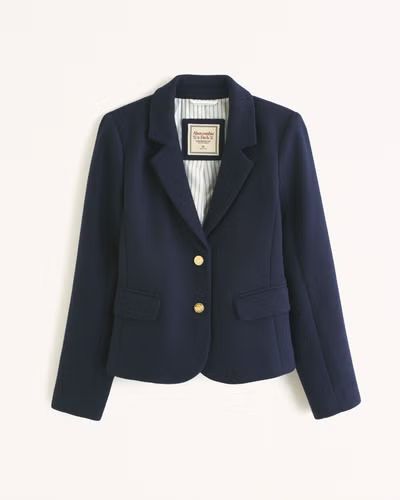 Women's Vintage Slim Blazer | Women's Coats & Jackets | Abercrombie.com | Abercrombie & Fitch (US)