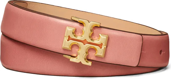Tory Burch Kira Glazed Logo Belt | Nordstrom | Nordstrom