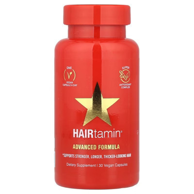 HAIRtamin Advanced Formula, 30 Vegan Capsules | Target