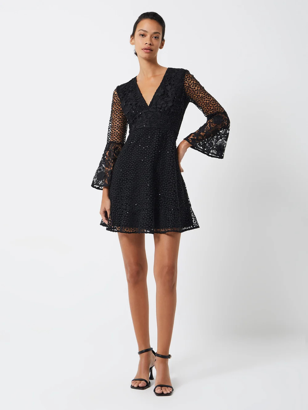 Gudrana Caballo Lace Mini Dress | French Connection (UK)