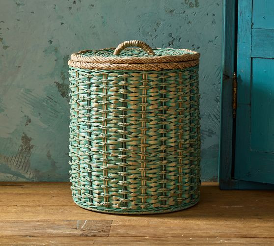 Camden Seagrass Hamper | GreenRow