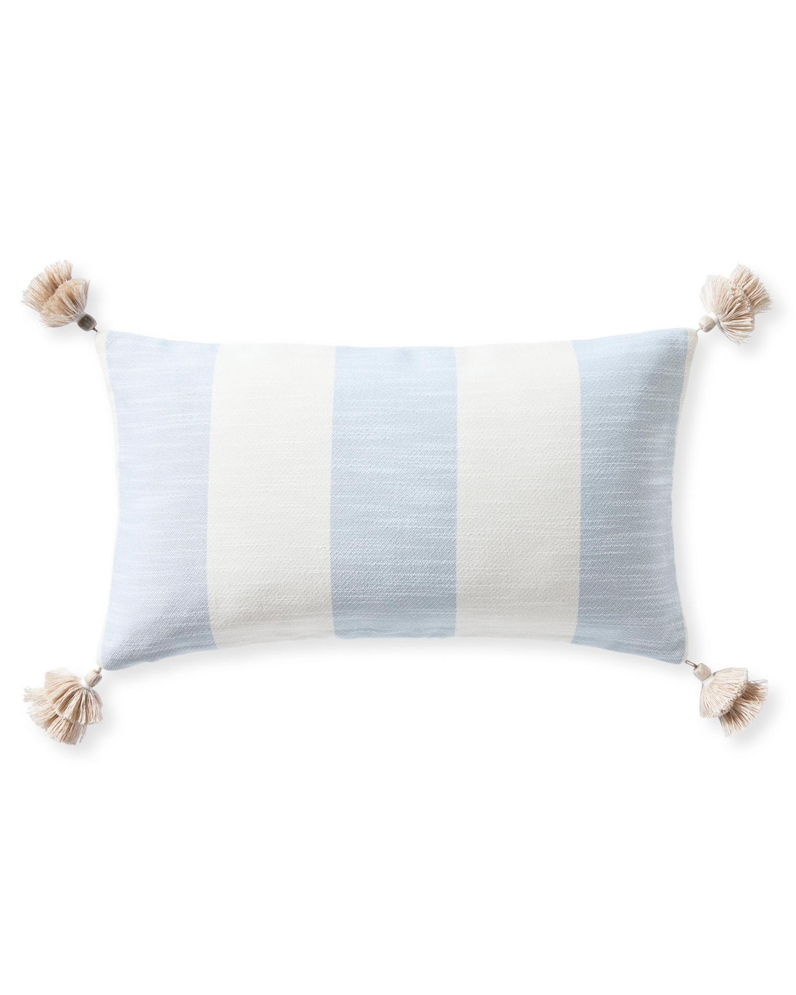 Beach Stripe Pillow Cover | Serena and Lily