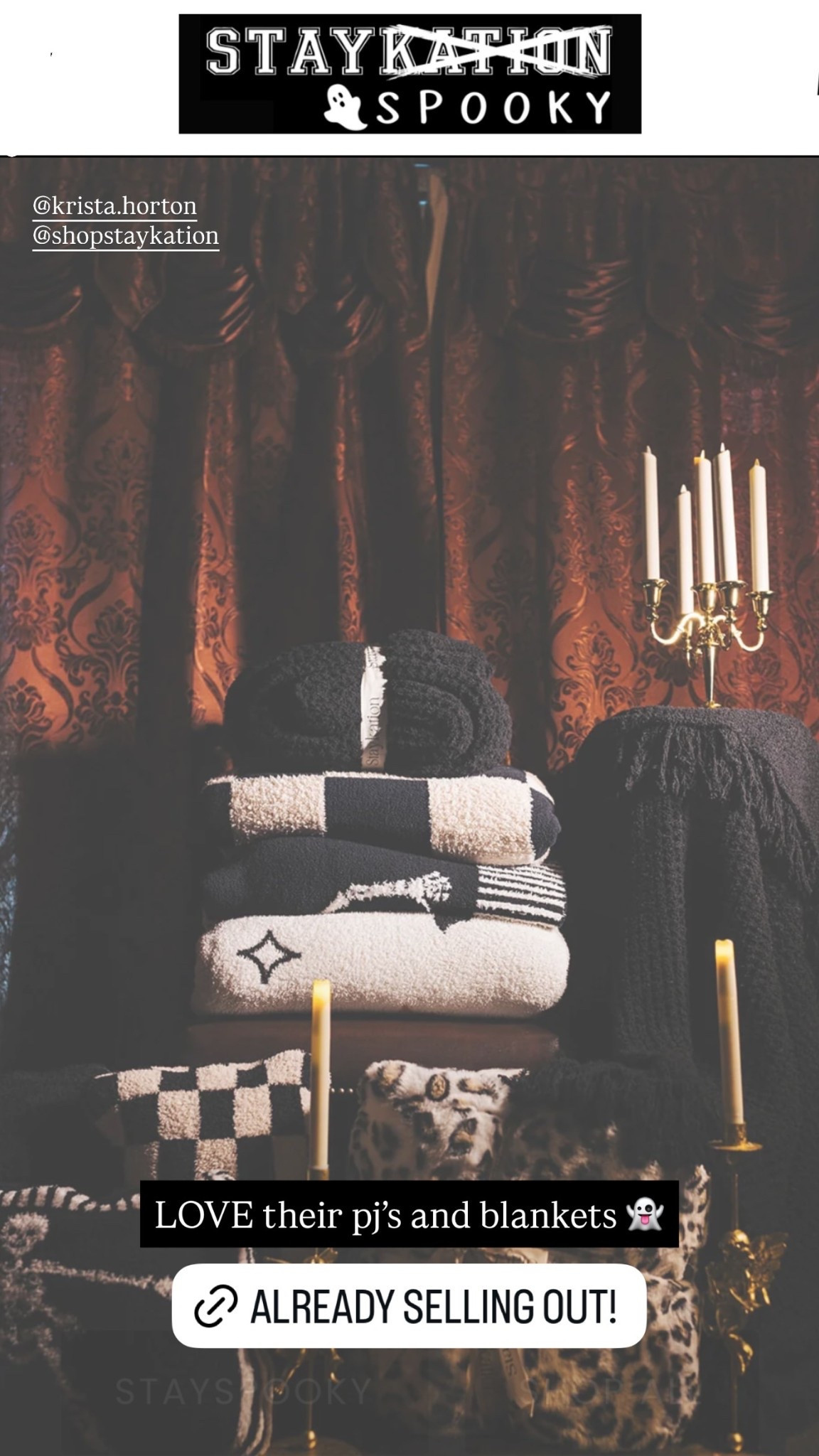 The BEST pj’s and blankets 👻They sell out fast!!

#LTKSeasonal #LTKHome