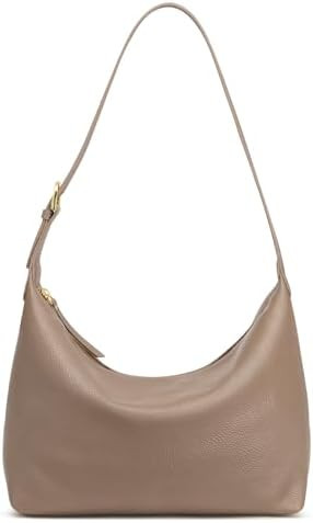 Kattee Meduim Leather Hobo bags for Women Soft, Genuine Leather Crossbody Handbags Shoulder Purse... | Amazon (US)