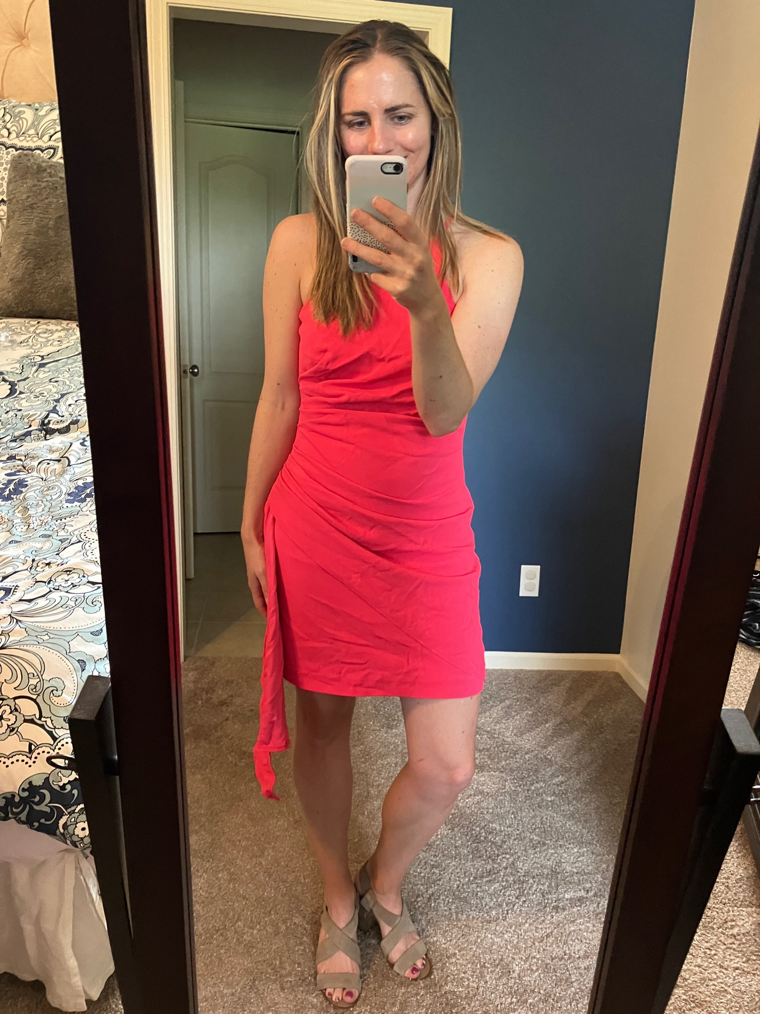 How fun is this Wedding Guest Dress?! The bright pink color is the perfect summer dress. The necklace and extra fabric give it some extra fun. This is such a cute summer dress for a wedding or as a summer party dress. 

I rented it from Rent the Runway (my fave style hack for great wedding guest dresses)! I’ve linked similar options in case you don’t want to rent. 

#LTKFindsUnder100 #LTKSeasonal #LTKStyleTip