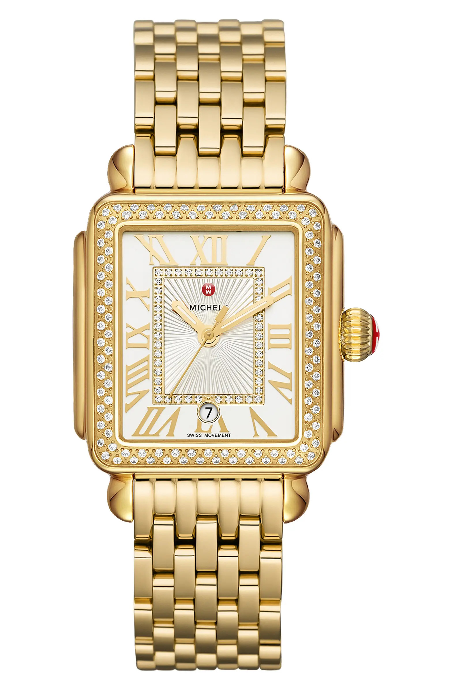 Deco Madison Diamond Bracelet Watch, 33mm | Nordstrom
