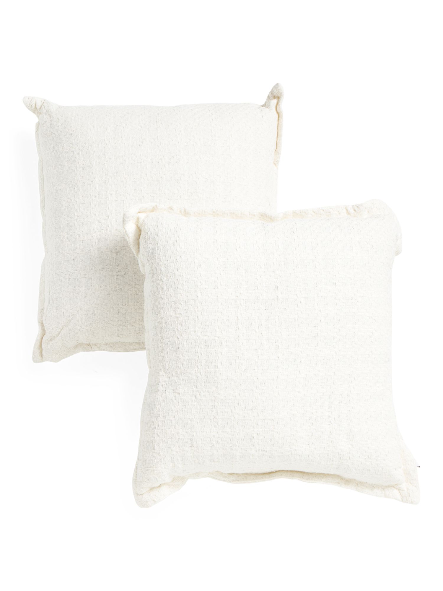 20x20 2pk Chunky Woven Pillow Set | TJ Maxx