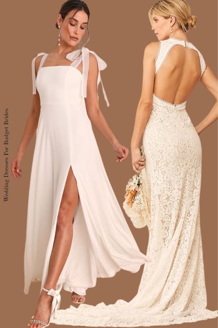 Affordable wedding dresses under $500 at Lulus.

#whitemaxidresses #fallwedding #rehearsaldinnerdresses #bridalgowns #bridetobe

#LTKwedding #LTKSeasonal #LTKstyletip