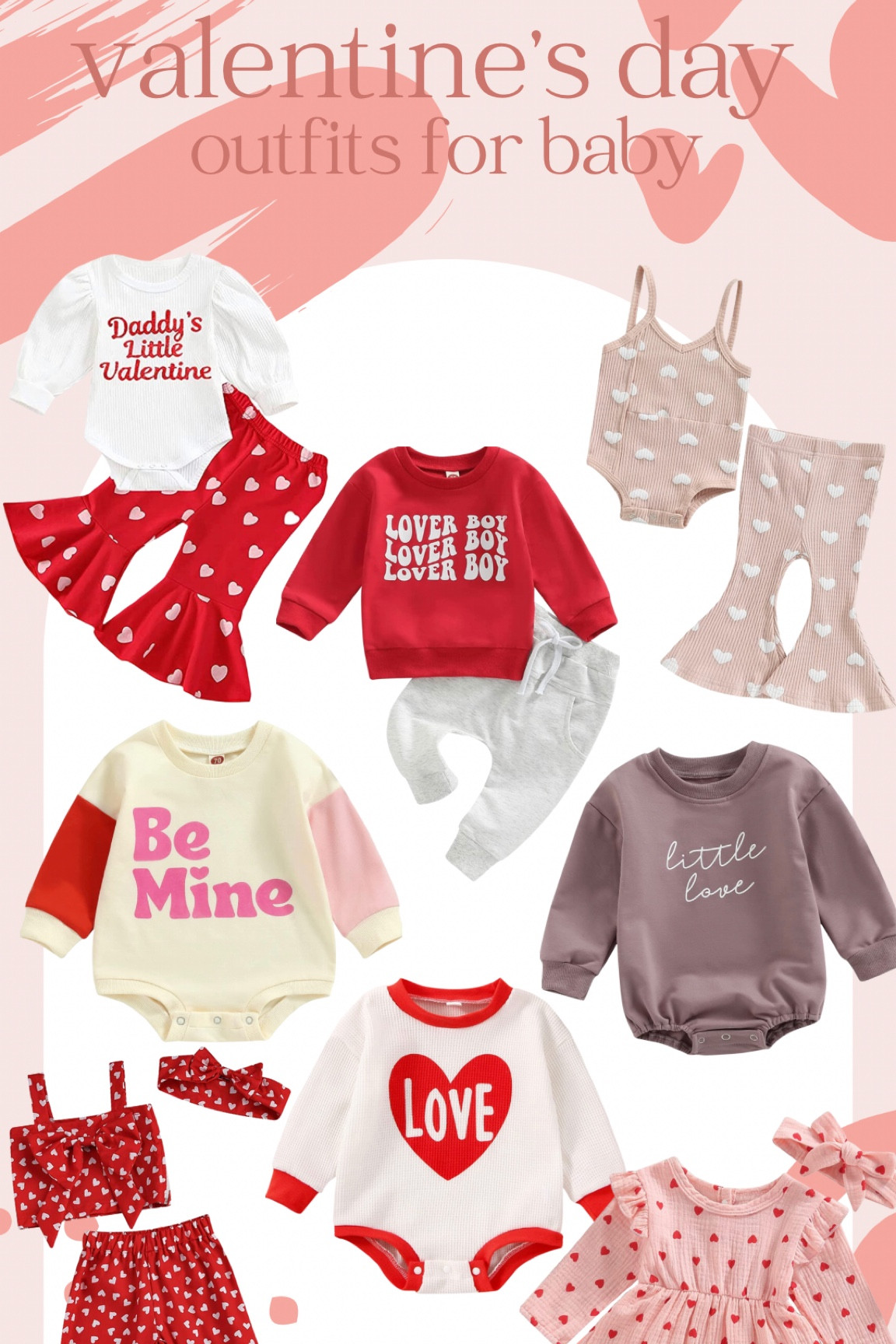 cute outfits for valentine’s day !! For both baby boy and baby girl 💗💗💗

#LTKGiftGuide #LTKSeasonal #LTKbaby