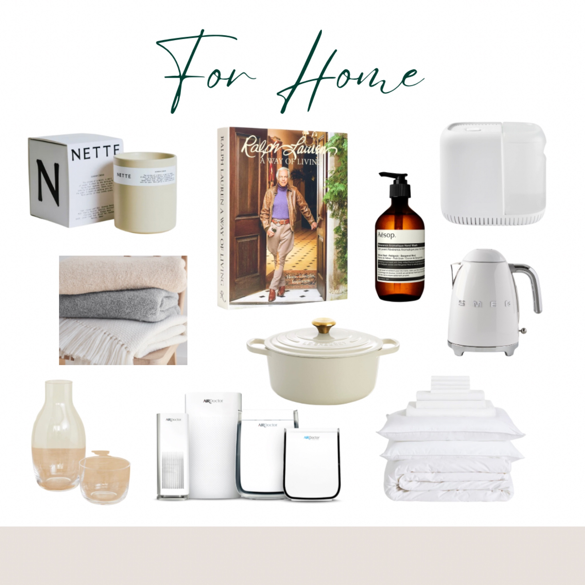 Holiday gift ideas for the home 🤍