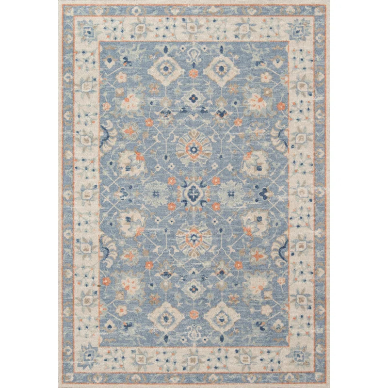 Studebaker Momeni Anatolia Blue Area Rug | Wayfair North America