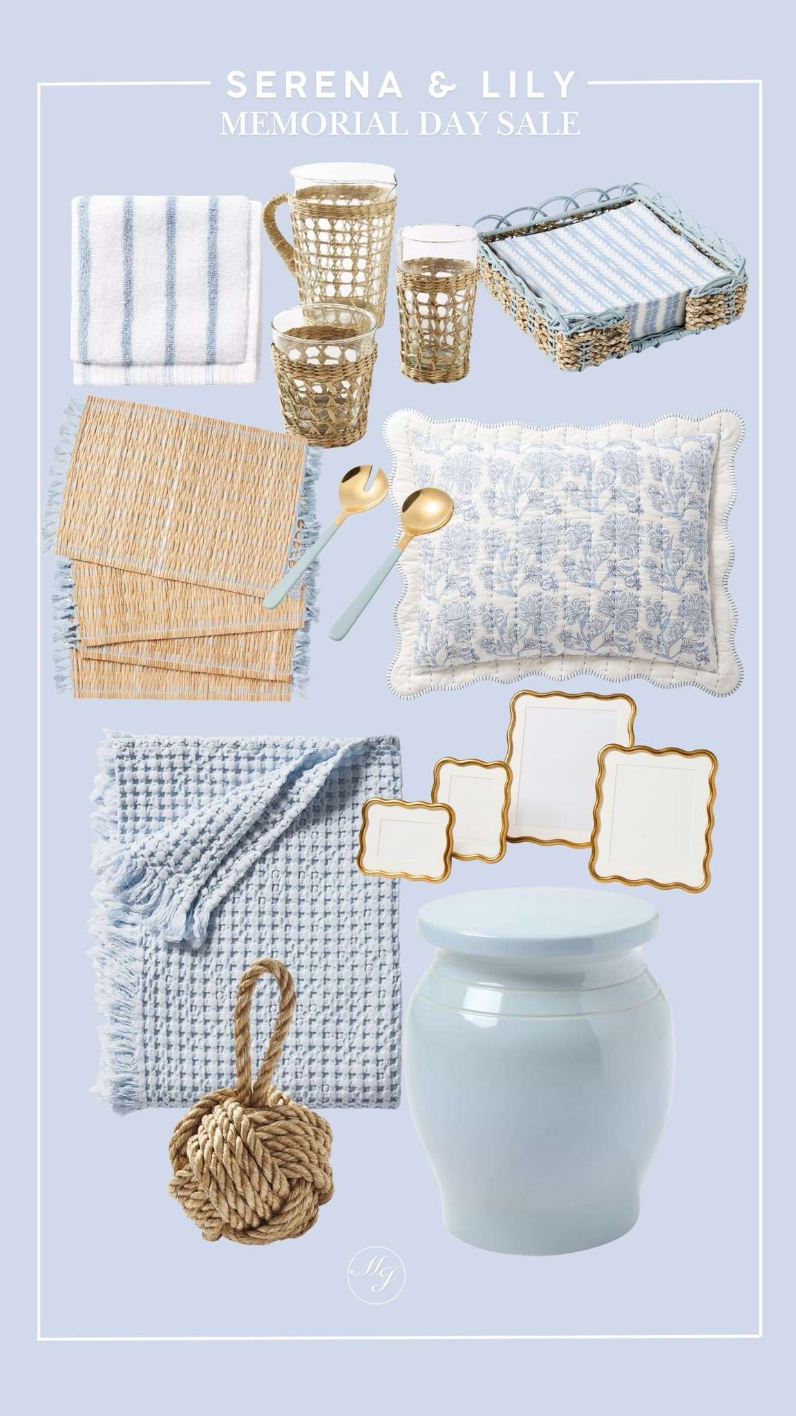 Serena and Lily prices are the lowest they’ll be this summer! Run and check out before they sell out! ￼

#LTKSaleAlert #LTKHome #LTKSeasonal