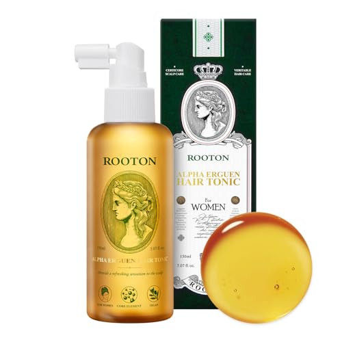 ROOTON Alpha Erguen Women’s Hair Loss Care Scalp Tonic Essence, Vegan Formula for Nourishment, Conditioning & Cooling Relief, 150ml / 5.07 fl oz | Amazon (US)