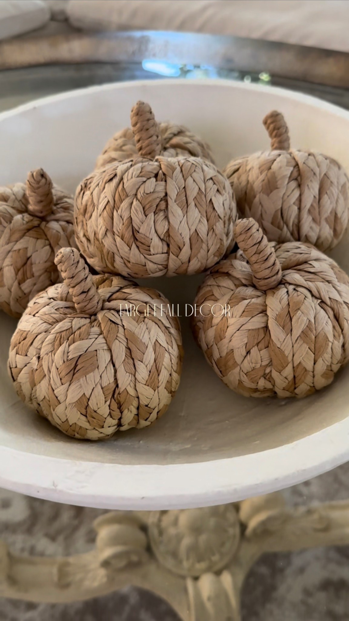 Target Fall Home Decor 🍂🍁
I love these little pumpkins for bowl fillers. I got the size small, only $5 each 🎃 

Target, fall home decor, neutral home, bowl filler, Threshold, Wayfair, terracotta bowl, coffee table styling 

#LTKFindsUnder50 #LTKSeasonal #LTKHome