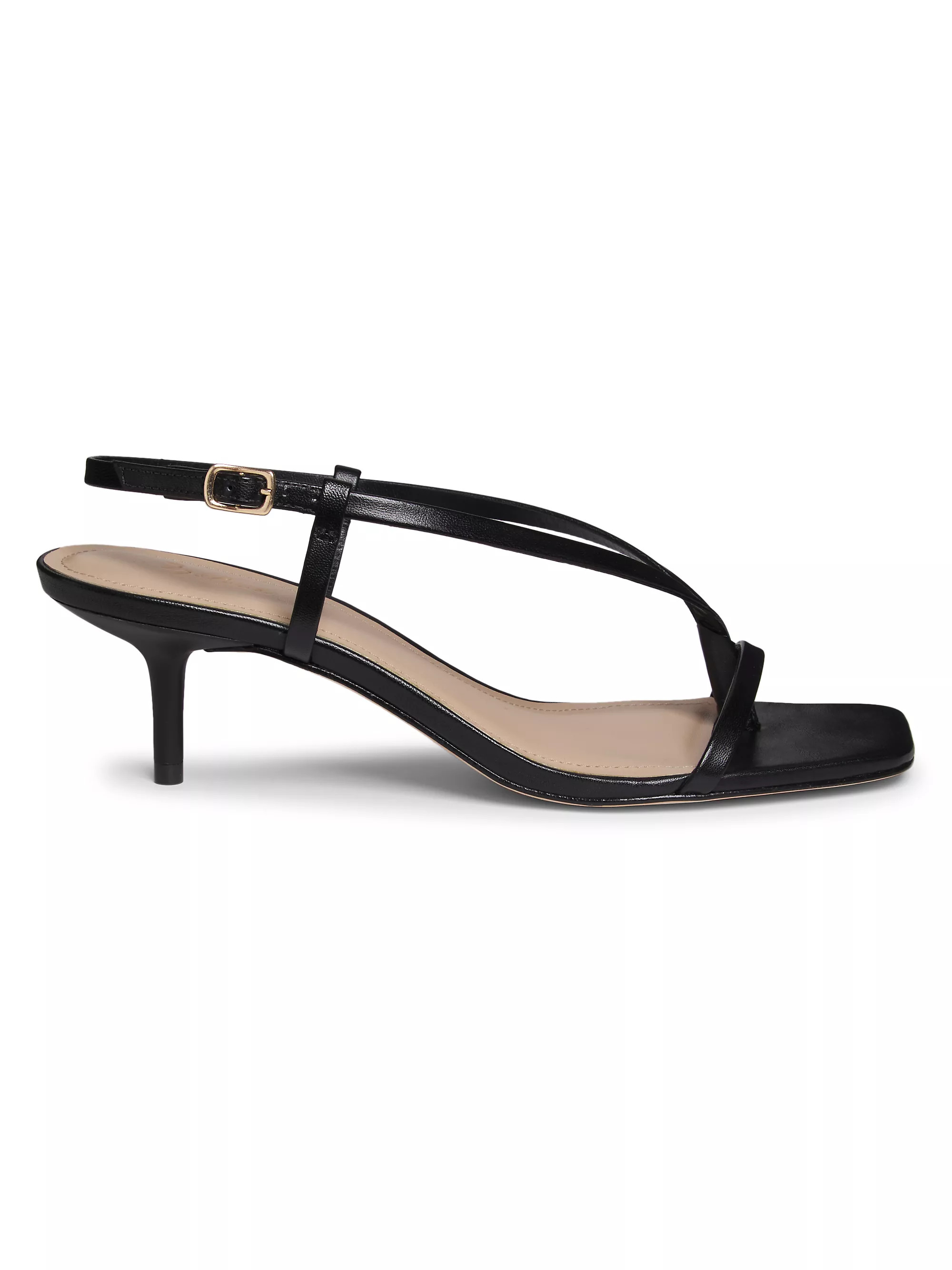 Barely There 50MM Leather Sandals | Saks Fifth Avenue