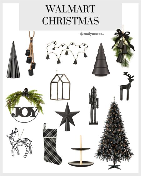 Modern christmas decor, Walmart Christmas decor, black Christmas decor, black Christmas tree, gold bells, Christmas bells 

#LTKHolidaySale #LTKHoliday #LTKSeasonal