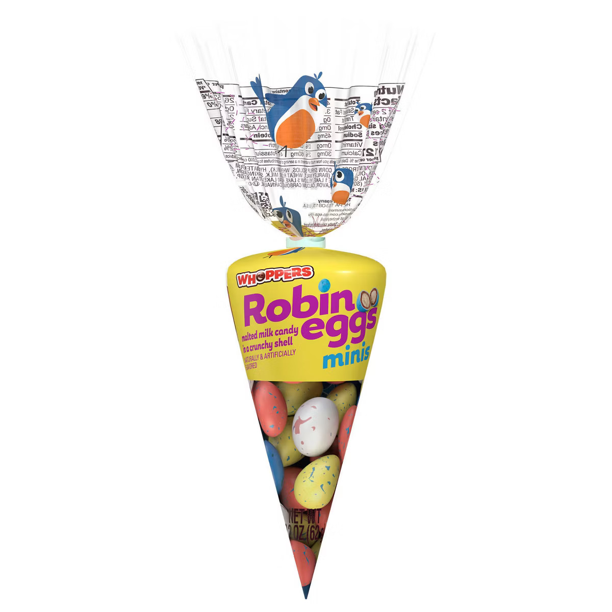 Whoppers Robin Eggs Malted Milk Balls Easter Candy Gift Bag - 2.2oz | Target