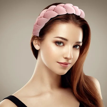 PENDANE Women’s Headbands Braid Headband – Workout Top Bands for Washing Face and Makeup Fashion Hair Accessories for Girls Headband | Sale Clearance(Pink) | Walmart (US)