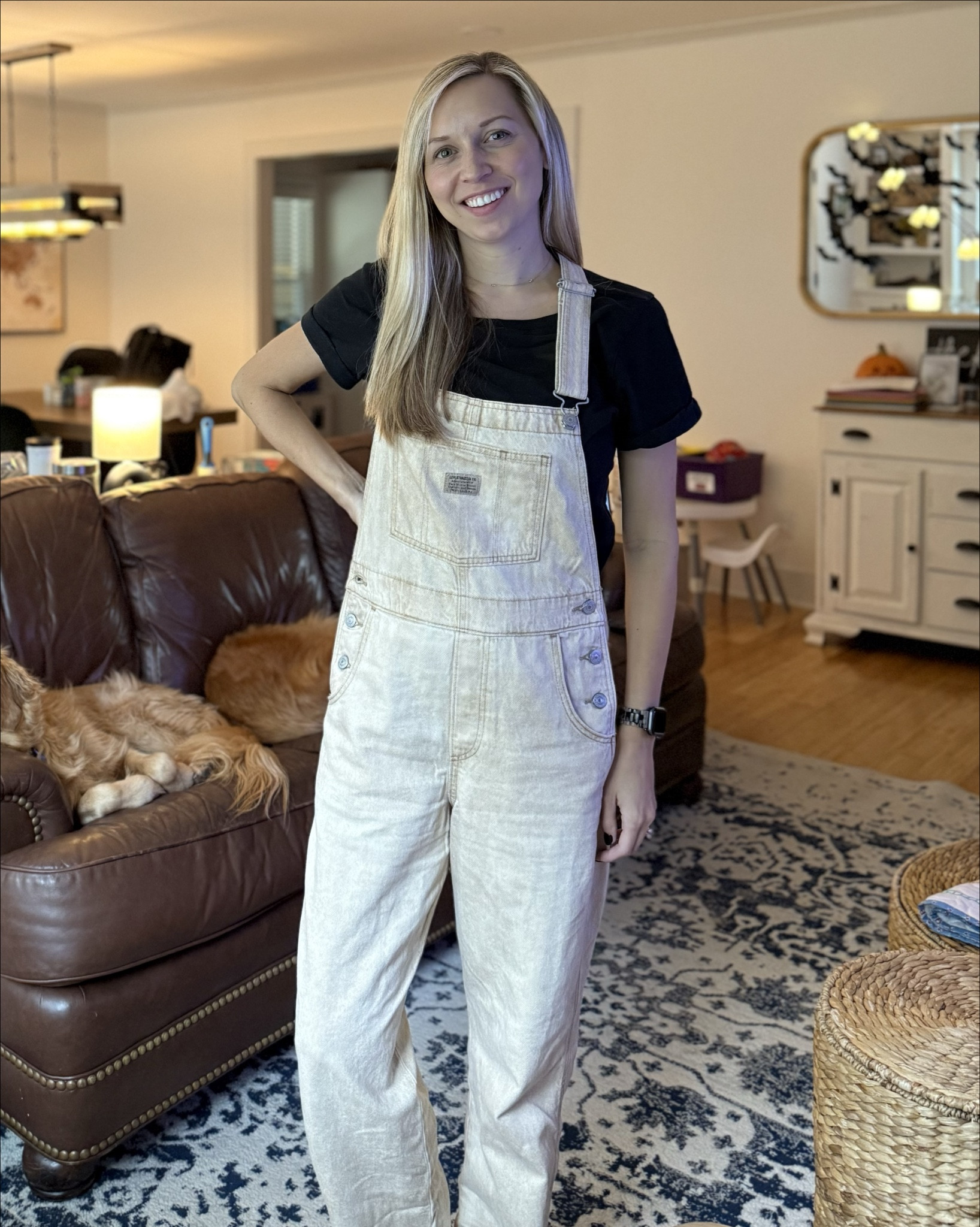 Fall overalls 🍁🍂 wearing size small 

#LTKSaleAlert #LTKSeasonal