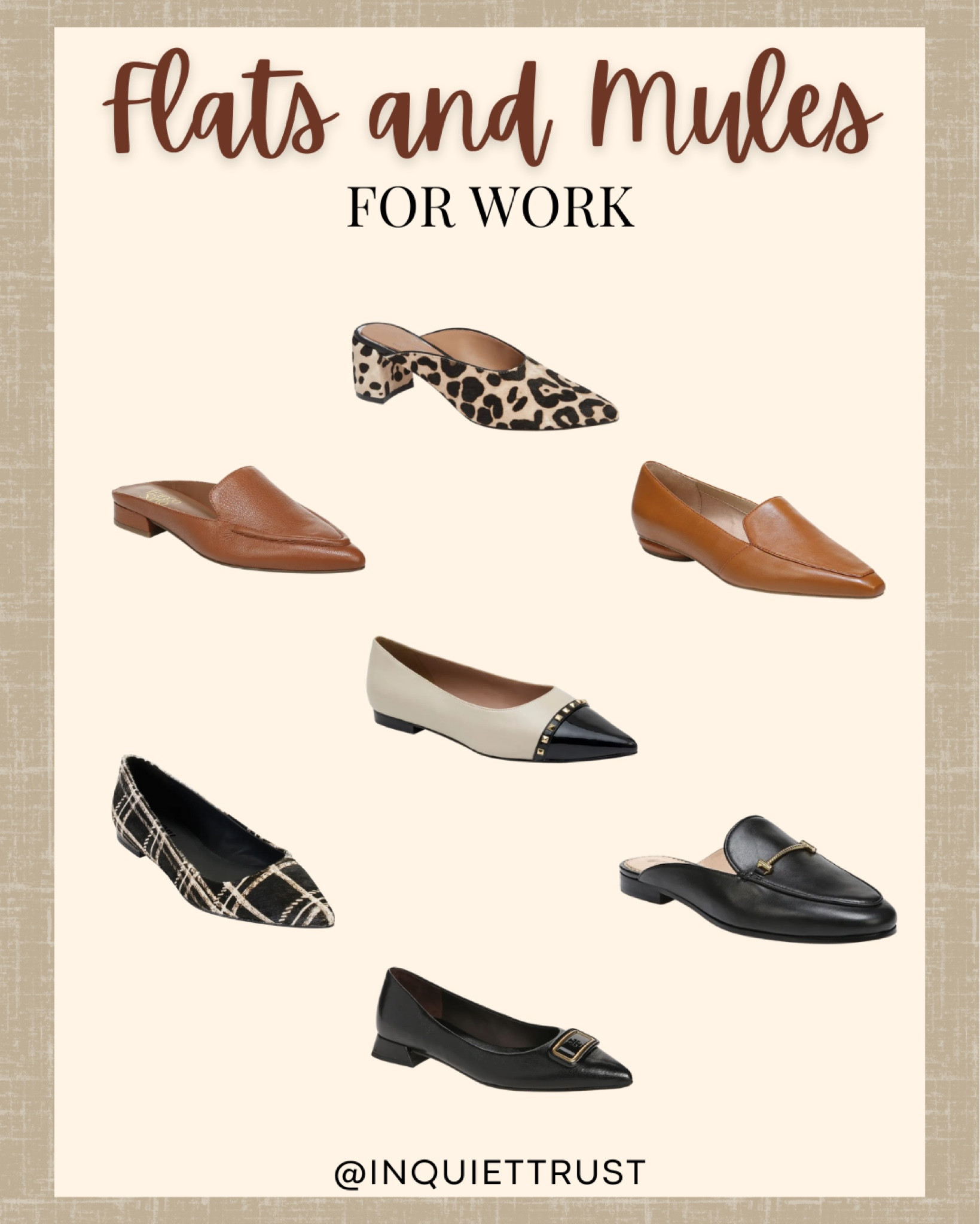 Flats and mules to complete your workwear outfit!
#officeoutfit #officelook #nordstromfinds #nordstrompicks

#LTKworkwear #LTKFind #LTKshoecrush