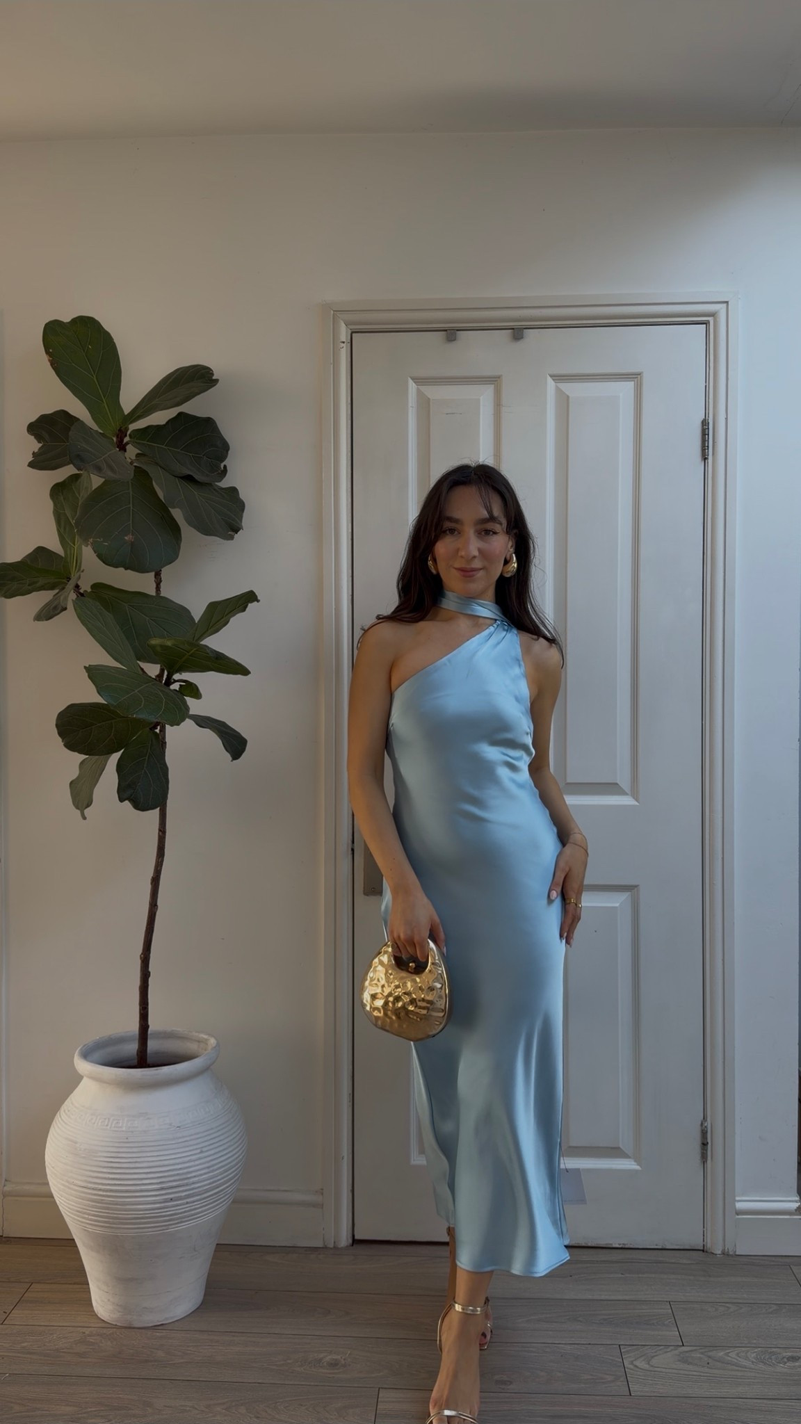 Blue satin dress, wedding guest dress, one shoulder dress, scarf dress, destination wedding guest dress, pretty lavish 

#LTKdresses #LTKwedding #LTKeurope