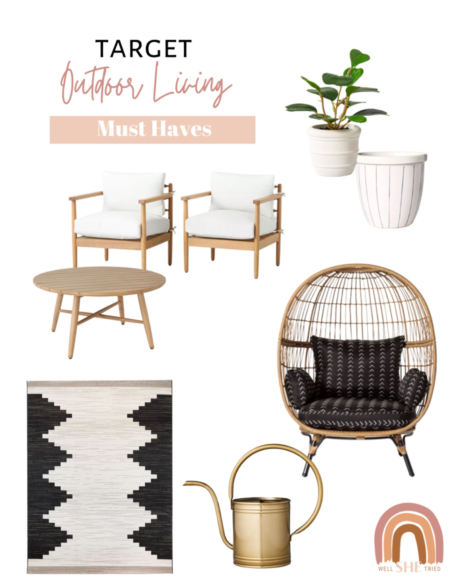Target Outdoor Living Must Haves! Perfect for sprucing up your patio for the Spring! 

#spring #outdoor #decor 

#LTKFind #LTKSeasonal #LTKhome
