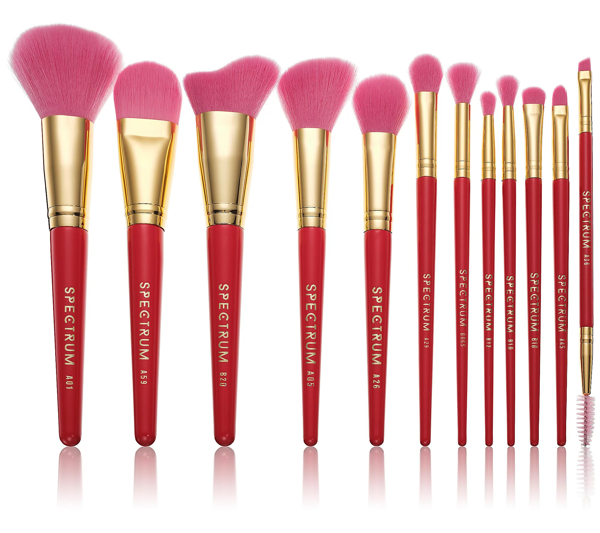 Spectrum Brush Crush 12-Piece Makeup Brush Set | QVC