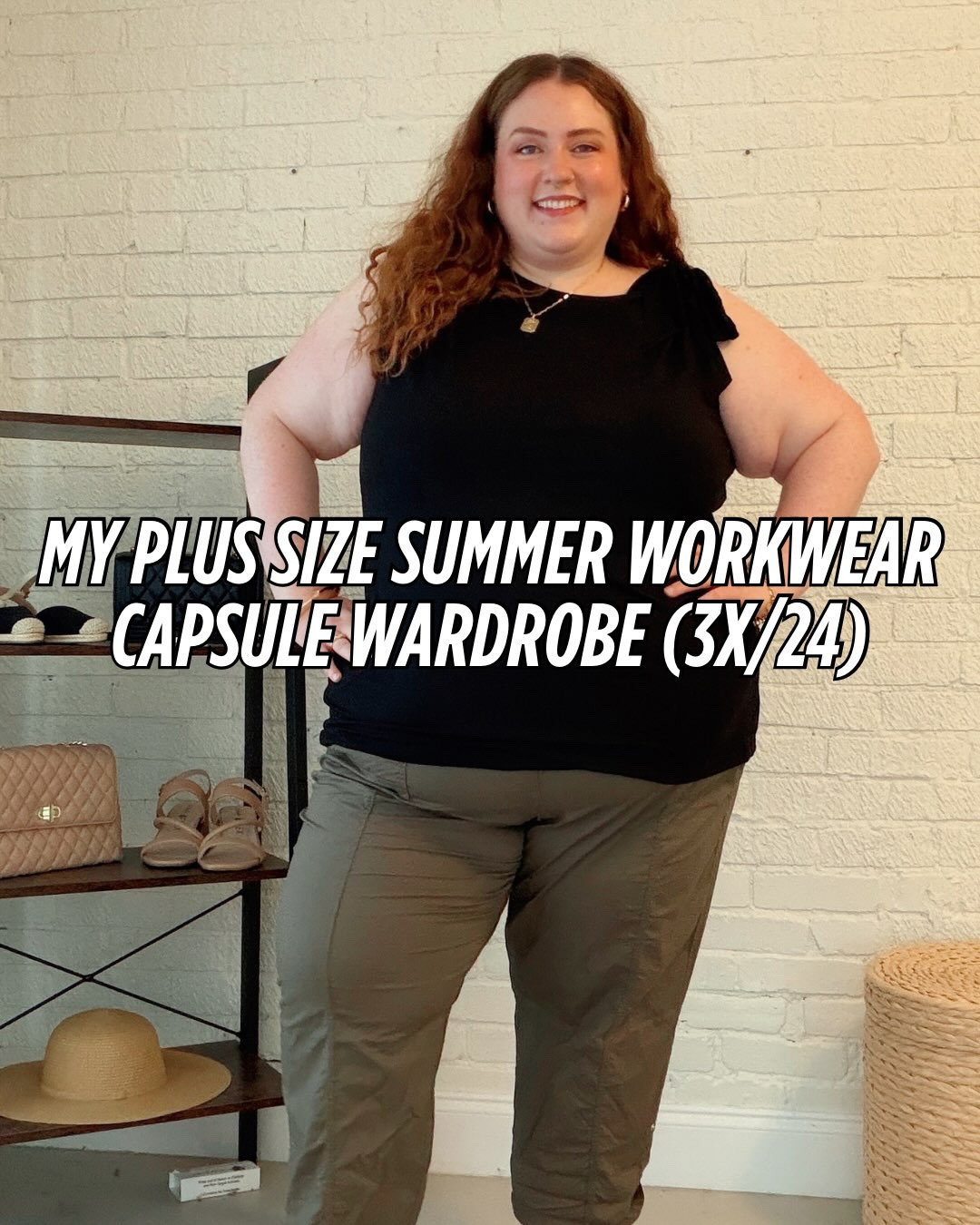 Comment KIMMY for my work wear capsule for plus size besties ⌨️