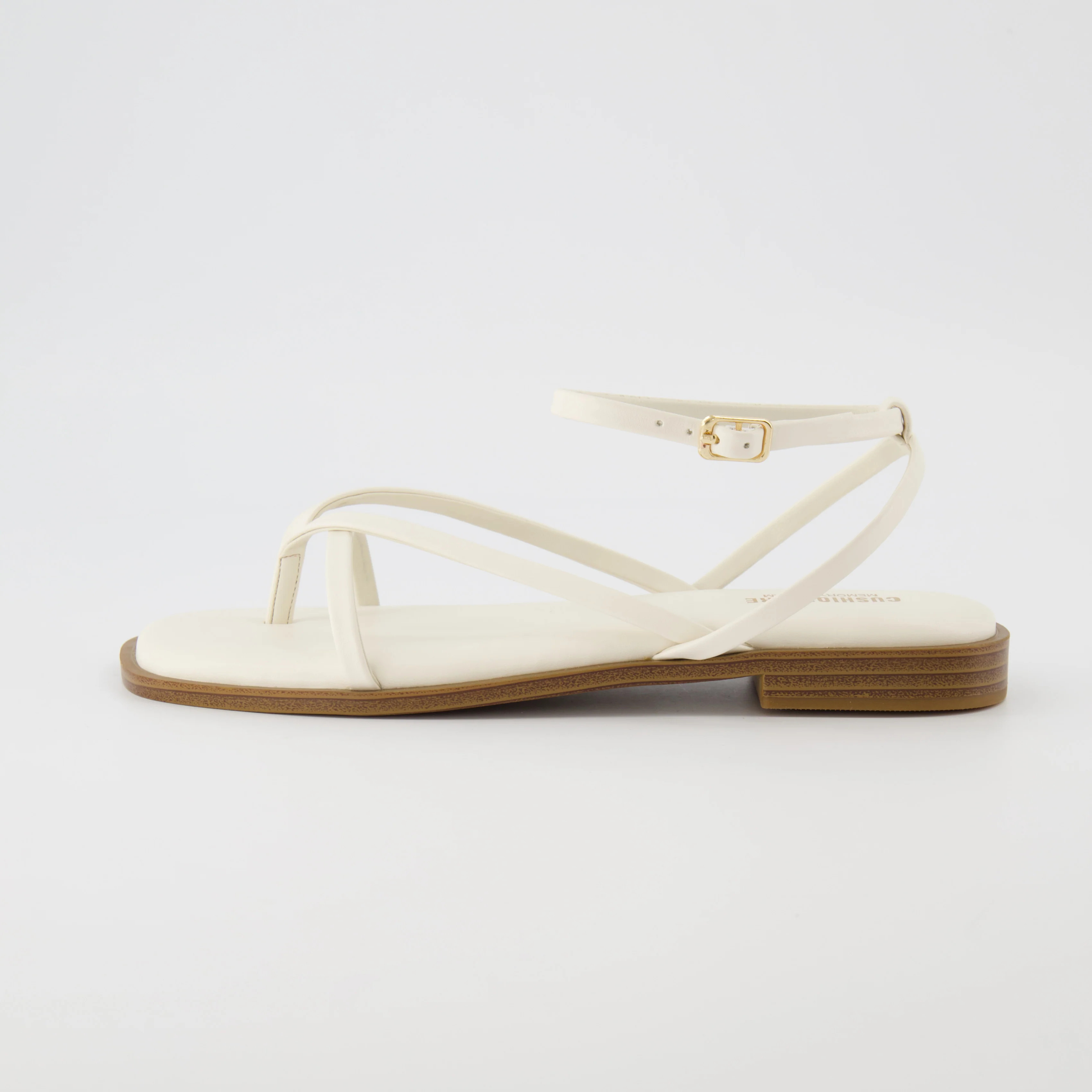 Vida Strappy Flat Sandal | Cushionaire