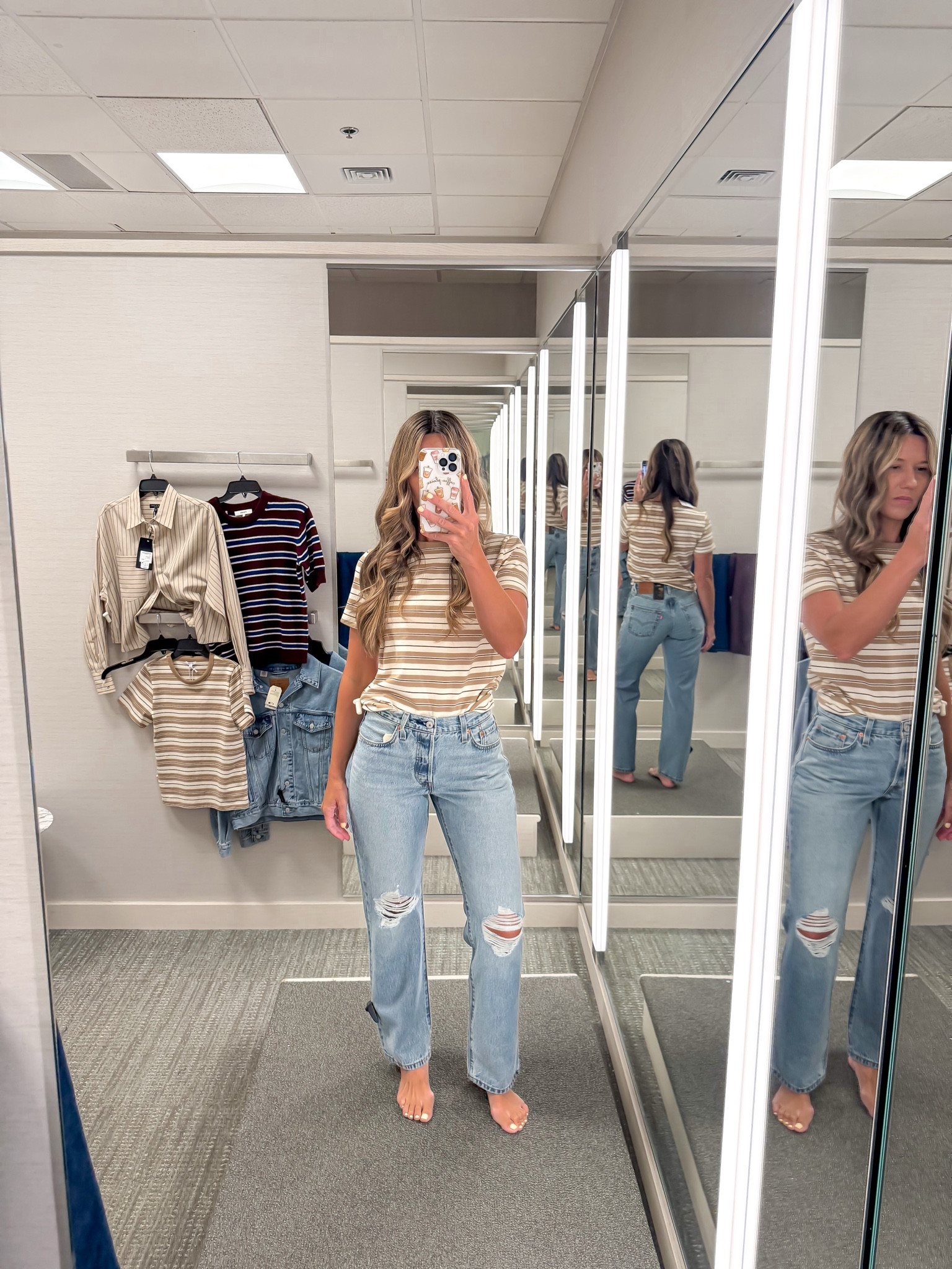 evis sale through 8/21
30% off everything 
size 26 in these jeans 

 #LTKOver40 #LTKSaleAlert
