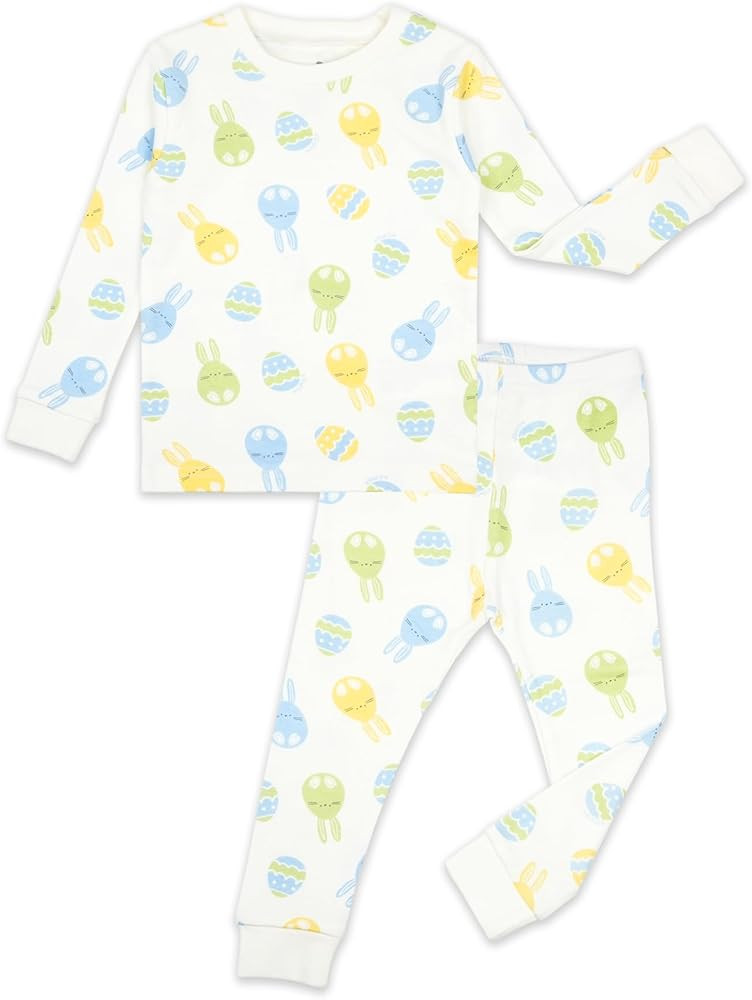 moimoln Sibling Matching 6M-8Y Soft Warm Cotton Modal Character Long Sleeve Snug-Fit Pajama Long ... | Amazon (US)