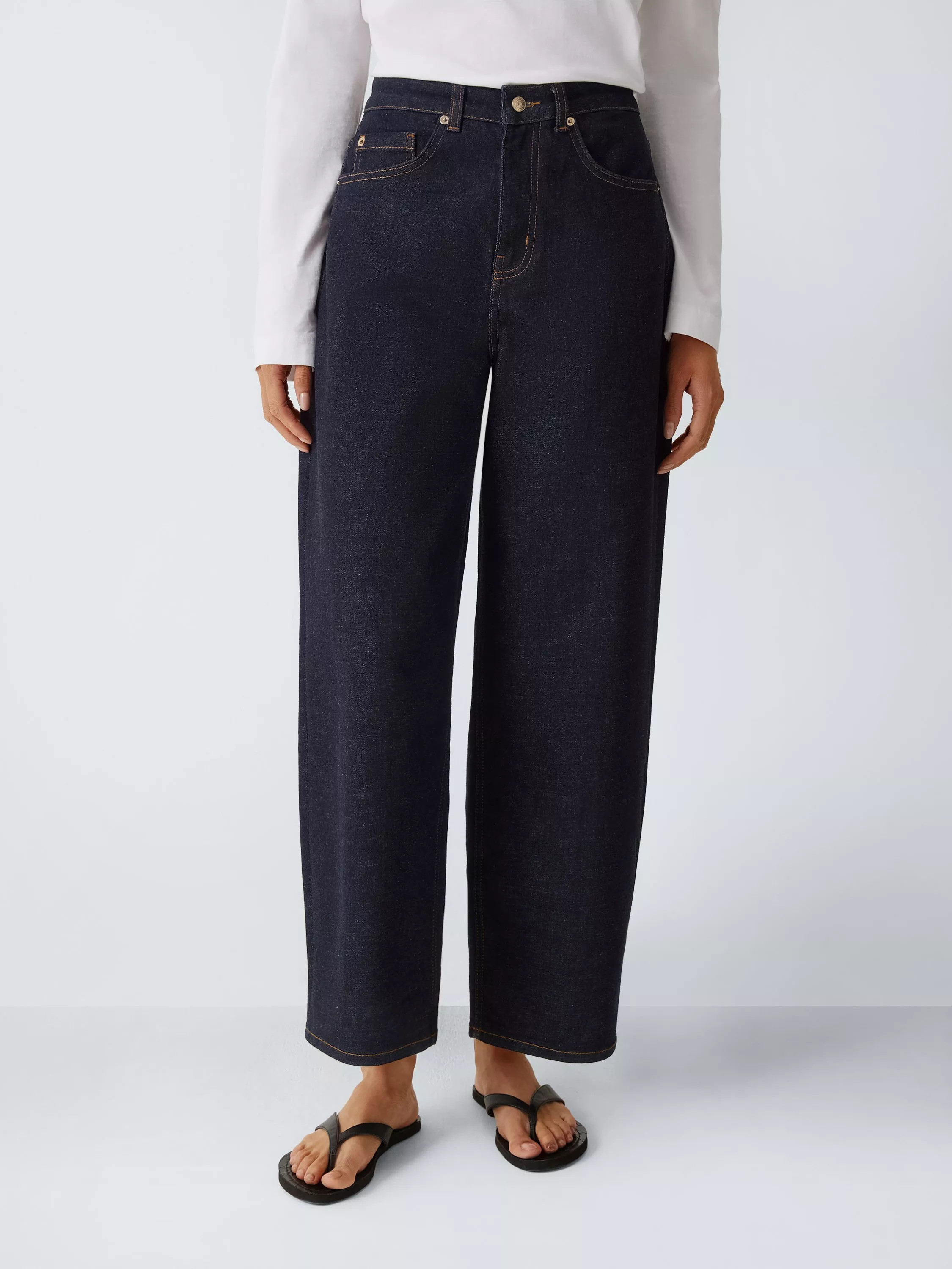 John Lewis Straight Relaxed Leg Jeans | John Lewis (UK)