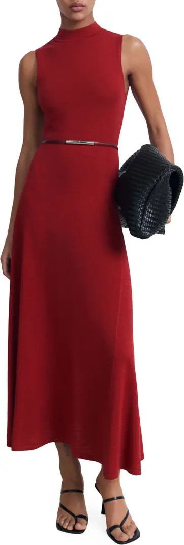 Knit Flared Maxi Dress | Nordstrom