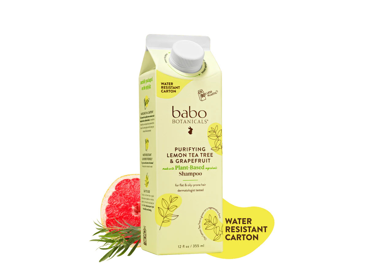 Purifying Shampoo for Flat, Oily hair | Babo Botanicals