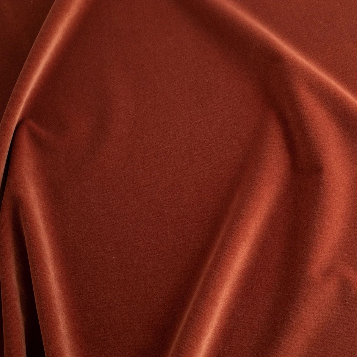 Valentina Velvet Fabric, Paprika | Tonic Living