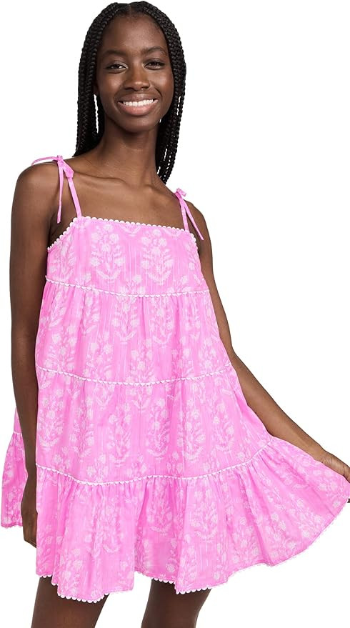 Juliet Dunn Women's Trapeze Mini Dress | Amazon (US)